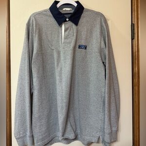 L.L. Bean lakewashed rugby sweatshirt